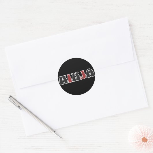 Ninja Sticker (Envelop)