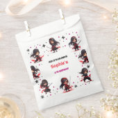Ninja stijl kinder meisjesachtige verjaardag bedankzakje (Geknipt)
