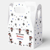 Ninja stijl kinderverjaardag bedankdoosjes (Geopend)