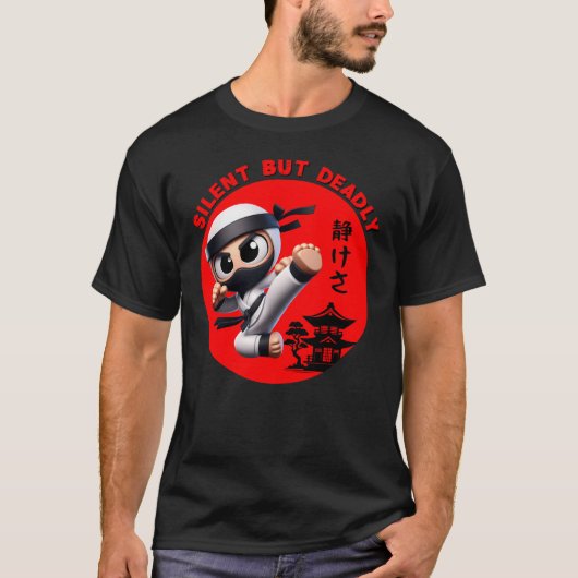 Ninja stil maar dodelijk t-shirt (Voorkant)