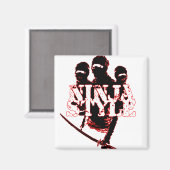 NINJA STYLE MAGNEET (Voorkant / Achterkant)