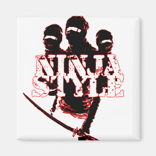NINJA STYLE MAGNEET