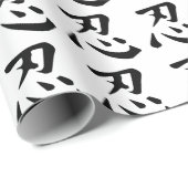 Ninja Symbol Cadeaupapier (Rol Hoek)