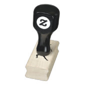 Ninja Szwaardvrouw Silhouette Thunder_Cove Rubberstempel (Stempel)