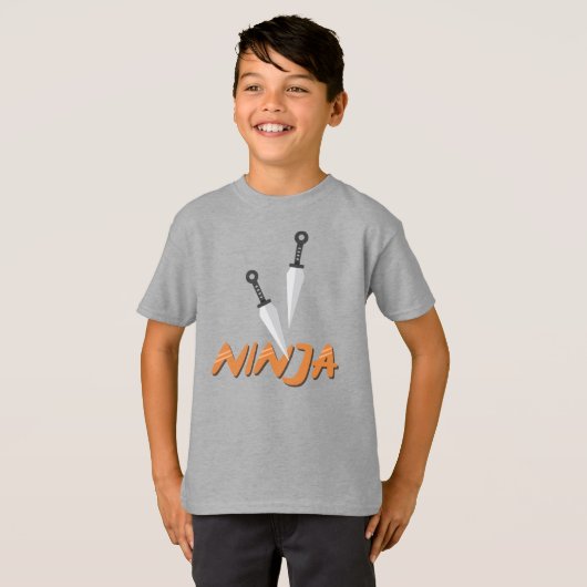 Ninja T-Shirt (Voorkant volledig)