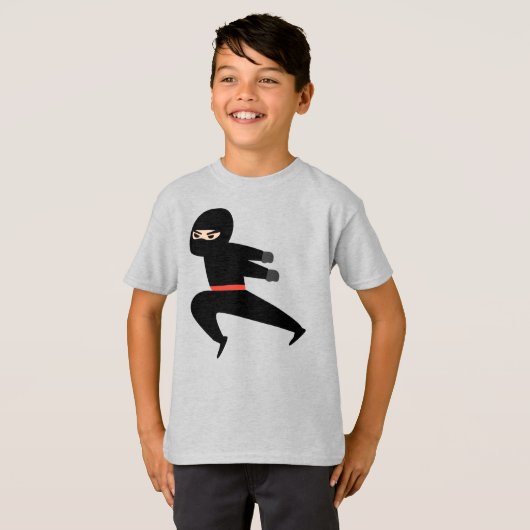 Ninja T-Shirt (Voorkant volledig)