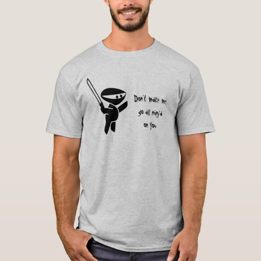 Ninja T-shirt (Voorkant)