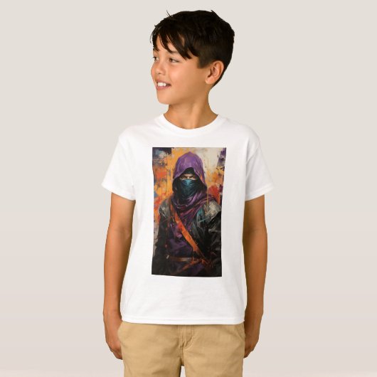 Ninja t-shirt (Voorkant volledig)