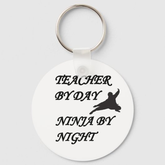 NINJA-TEACHER SLEUTELHANGER (Voorkant)