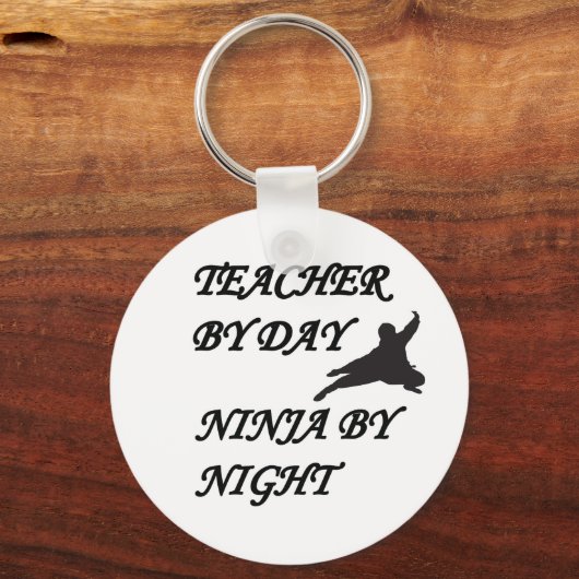 NINJA-TEACHER SLEUTELHANGER (Voorkant)