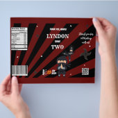 Ninja Thema Verjaardag Chip Bag Ninja Party Favori Flyer (Hand)
