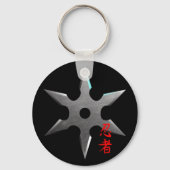 Ninja Throwing Star Sleutelhanger (Voorkant)