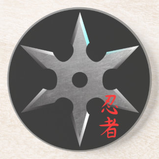 Ninja Throwing Star Zandsteen Onderzetter