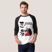 Ninja - Time to go to battle- T-shirt (Voorkant volledig)