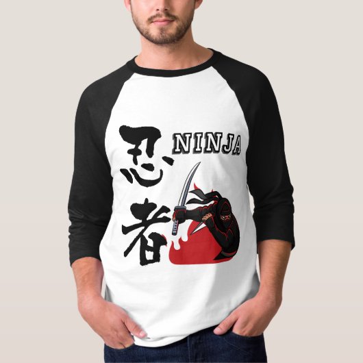 Ninja - Time to go to battle- T-shirt (Voorkant)