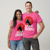 Ninja Training Grappig Trainen Karate T-shirt (Unisex)