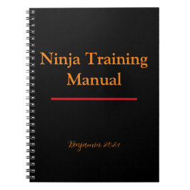 Ninja Training Handleiding Notitieboeken Gepersona
