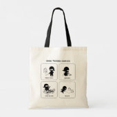 Ninja-trainingscursussen Tote Bag (Achterkant)