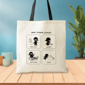 Ninja-trainingscursussen Tote Bag