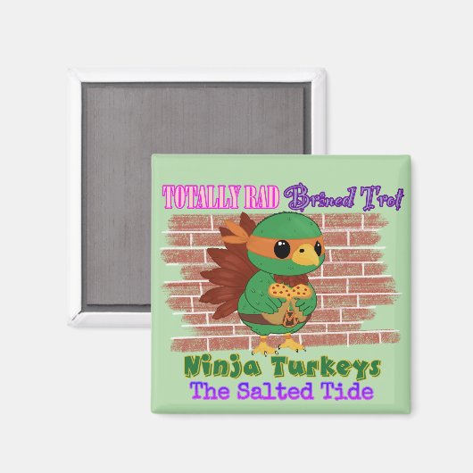 Ninja Trotters 2024 magneet (Voorkant / Achterkant)