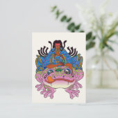 Ninja Tsukikage 忍 者 月 景 Briefkaart (Staand voorkant)