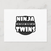 Ninja Twins Briefkaart (Voorkant)