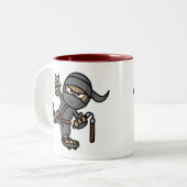 Ninja Two-Tone Mok (Voorkant links)