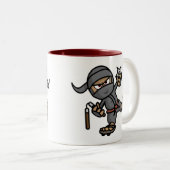 Ninja Two-Tone Mok (Voorkant rechts)