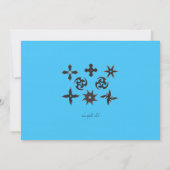 Ninja Uitnodiging (Achterkant)