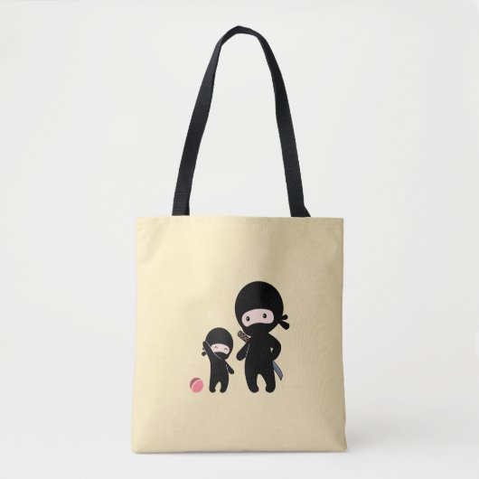 Ninja Vader en Kind Tote Bag (Voorkant)
