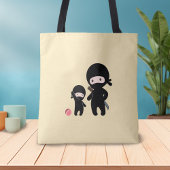 Ninja Vader en Kind Tote Bag