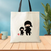 Ninja Vader en Kind Tote Bag