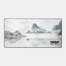Ninja Vanish: Mountain Beauty Desk Mat