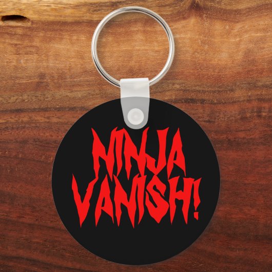 "Ninja Vanish" Sleutelhanger (Voorkant)