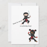 Ninja verjaardag