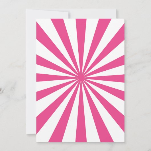 Ninja-verjaardagsuitnodiging meisje ninja kaart (Achterkant)