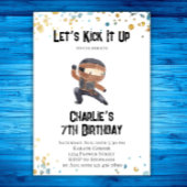 Ninja-verjaardagsuitnodiging - Ninja-feestje Kaart