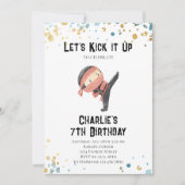 Ninja verjaardagsuitnodiging - Ninja Party Kaart (Voorkant)