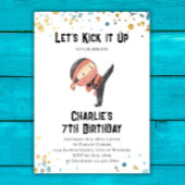 Ninja verjaardagsuitnodiging - Ninja Party Kaart