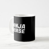 NINJA VERPLEEGKUNDIGE KOFFIE MOK (Voorkant links)