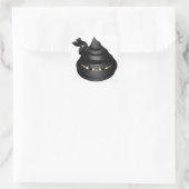 Ninja Vierkante Sticker (Tas)