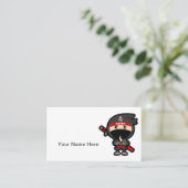  Ninja Visitekaartje (Staand voorkant)