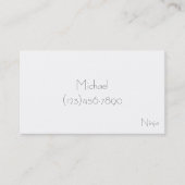 Ninja Visitekaartjes (Voorkant)