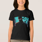 Ninja voor en achter Tri-Blend shirt (Voorkant)