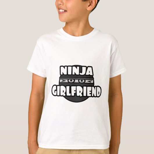 Ninja Vriendin T-shirt (Voorkant)