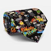 Ninja Vs Pirate Stropdas (Opgerold)