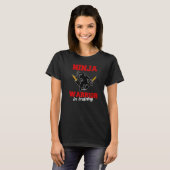 Ninja Warrio in opleiding T-shirt (Voorkant volledig)