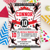 Ninja Warrior Birthday Party Obstacle Course Kaart