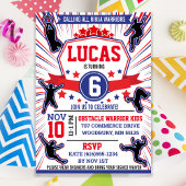 Ninja Warrior Birthday Party Obstacle Course Kaart