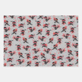 Ninja Warrior Birthday Party Wrapping Paper (Voorkant 2)